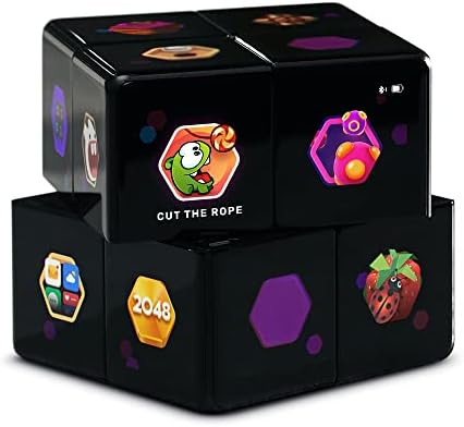 WOWCube Sistemi - Bulmaca Oyun Konsolu, 40 Oyun ve uygulama, STEM Sertifikalı