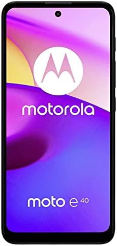 Motorola Moto e40 Çift SIM 64GB ROM + 4GB RAM (Yalnızca GSM | CDMA Yok) Fabrika Kilidi Açılmış 4G / LTE Akıllı Telefon (Mavi) - Uluslararası