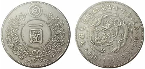 Büyük Joseon Hanedanlığı'nın Kuruluşunun 497. Yılı 1-Yuan Yabancı Kopya hatıra parası KR12