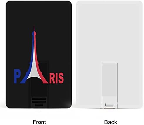 Fransa Bayrağı Eyfel Kulesi Kredi Kartı USB bellek Sürücüler Kişiselleştirilmiş Memory Stick Anahtar Kurumsal Hediyeler ve Promosyon