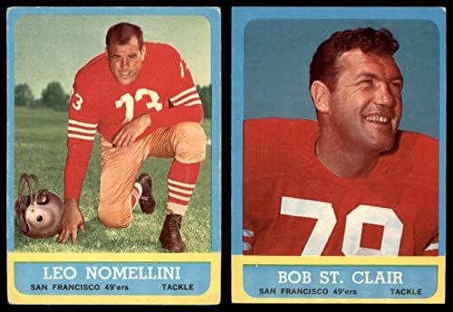 1963 Topps San Francisco 49ers Takım Seti San Francisco 49ers (Set) VG + 49ers