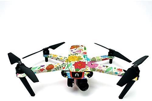 Autel Robotics Evo ile Uyumlu MightySkins Cilt - Çiçek Bahçesi / Koruyucu, Dayanıklı ve Benzersiz Vinil Çıkartma sarma Kapağı / Stilleri