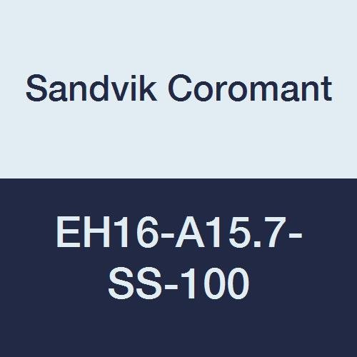 Sandvik Coromant EH16-A15. 7-SS-100 Değiştirilebilir Kafalı Çelik Silindirik Tutucu, 1 Adet Oluk, ETOP Dişli Kaplin Boyutu E16 (1'li