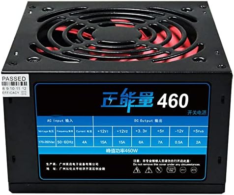 PC PSU Anma 250W Tepe 460W Binükleer ve Tetranükleer Güç Kaynağı Pozitif Enerji 460
