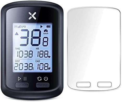 XOSS G+ Kablosuz Bisiklet Bilgisayarı, Bluetooth ve ANT+ ile GPS Bisiklet Hız Göstergesi ve Kilometre Sayacı, LCD Ekranlı Bisiklet