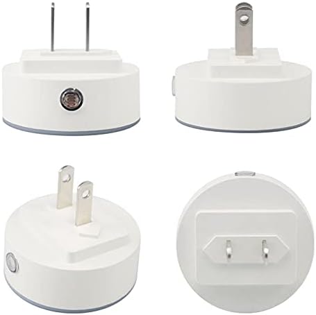2 Paket Plug-in Gece Lambası LED Gece Lambası Kuğu Alacakaranlıktan Şafağa Sensörü Çocuk Odası, Kreş, Mutfak, Koridor