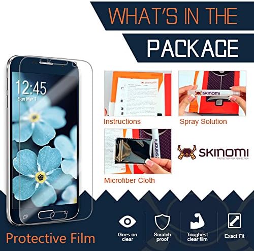 Skinomi Fırçalanmış Çelik Tam Vücut Cilt ile Uyumlu Fire HD 10 (2021) (Tam Kapsama) TechSkin ile Kabarcık Önleyici Şeffaf ekran koruyucu