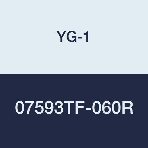 YG-1 07593TF-060R Karbür Köşe Yarıçapı Freze, 4 Flüt, Normal Uzunluk, YG: Tylon F Kaplama, 3 Uzunluk, 1/2