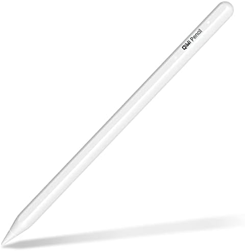 QIWI Kalem Stylus Kalem ile iPad için Avuç İçi Reddi ve Hızlı Şarj, Aktif Kalem ile Uyumlu (2018-2022) Yazma, Yüksek Hassasiyet, iPad