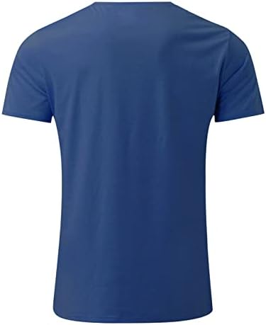 Yaz Büyük ve Uzun Boylu Gömlek Erkekler için T Bluz Yuvarlak Baskı Rahat Baba T Shirt Kısa Boyun Meme Kanseri Gömlek