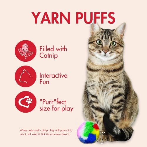 Etik Ürünlere Göre NOKTA-İç Mekan Kedileri için Klasik Kedi Oyuncakları-İnteraktif Kedi Oyuncakları Topları Fareler Kedi Nanesi Oyuncakları-Değnek