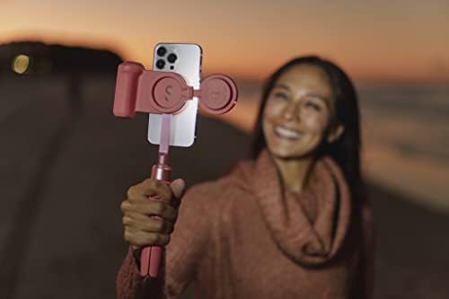 ShiftCam SnapGrip Creator Kiti-SnapGrip, SnapLight, SnapPod ve Taşıma Çantası İçerir-Manyetik Montaj Herhangi Bir Telefona | Gece Yarısına