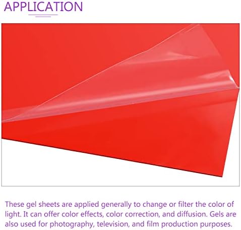 DMıotech düzeltme jel ışık filtresi yerleşimi şeffaf Plastik PVC levhalar 9 renkler kiti fotoğraf,Film, Video