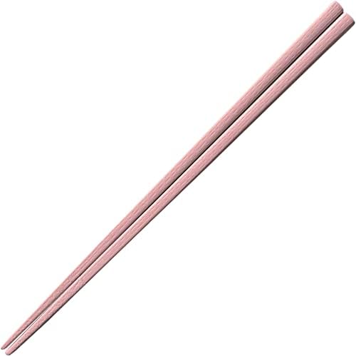 Fukui Craft Chopsticks, PBT Reçine Chopsticks, Made in Japan, Bulaşık Makinesinde Yıkanabilir, Kare Ahşap Tahıl Chopsticks, Pembe,