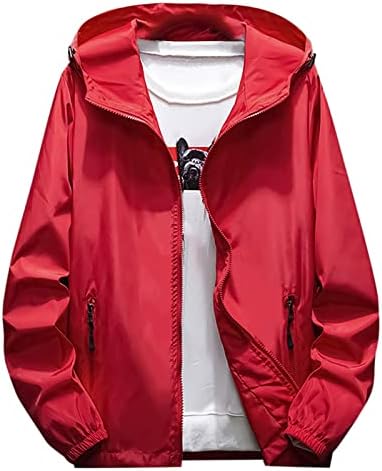 Erkekler için ceketler erkek Sonbahar Kış Rahat Renk Artı Boyutu Hoodie Fermuar Açık Mont Ceketler