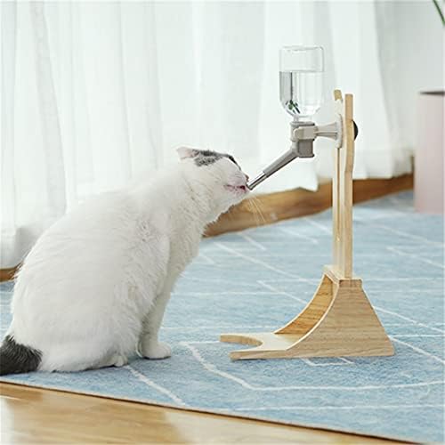 ZHUHW kediler su sebili asılı raf sabit su şişesi olmayan ıslak ağız otomatik top tipi su sebili Pet malzemeleri