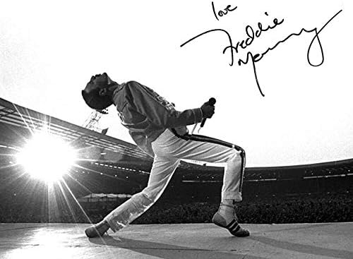 Kraliçe Freddie Mercury imzalı konser fotoğrafı rp'yi yeniden bastı