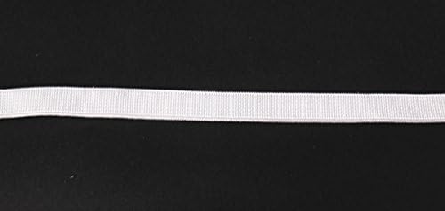 10mm Kapalı Beyaz Elastik Streç Dokuma Şerit Bant Bant aplike süsü Dikiş Malzemeleri Bez Sutyen Askısı Aksesuarları 10 yard / t1144