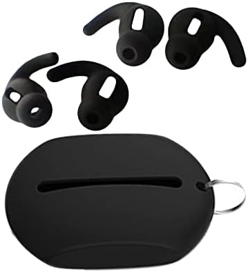 Zotech 2 Çift AirPods 3 Kulak Kancası Kapaklı Saklama Çantası [Şarj Çantasına Sığmaz] Kaymaz Kanatlar Kulak Kapakları, Kavrama Uçları