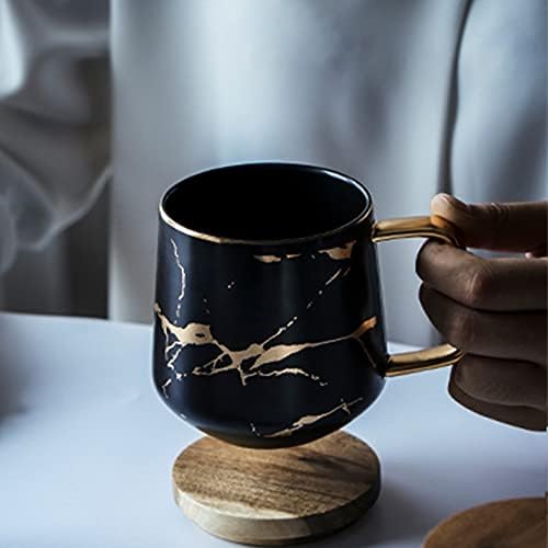 XDYNJYNL Modern 11.83 oz/350ml Porselen Kapaklı kupa, Yetişkin Kahve Mup Çay Bardağı Süt Bardakları Bira Bardakları İçme Bardakları