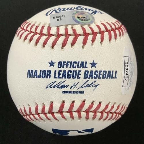 Johnny Blanchard İmzalı Beyzbol OML Selig New York Yankees İmzalı WSC JSA İmzalı Beyzbol Topları