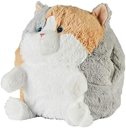 Supersized Cat Warmies-Rahat Peluş ısıtılabilir Lavanta Kokulu Doldurulmuş Hayvan
