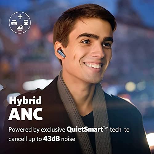 EarFun Air Pro 3 Gürültü Önleyici Kablosuz Kulaklıklar, Qualcomm ® aptX ™ Uyarlanabilir Ses, 6 Mikrofon CVC 8.0 ENC, Bluetooth 5.3
