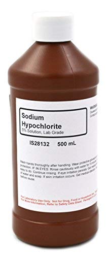 Laboratuar Sınıfı %5 Sodyum Hipoklorit, 500mL-Küratörlüğünde Kimyasal Toplama