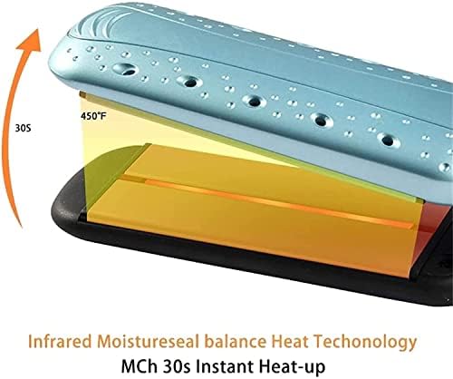 Kuru ve ıslak Ultrasonik Seramik Kızılötesi Saç Düzleştirici, LCD Ekran Ultrasonik Kızılötesi Saç Düzleştirici