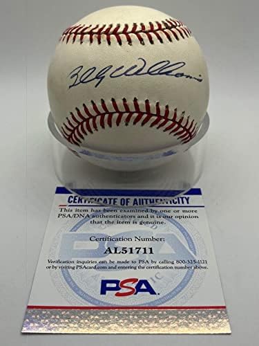 Billy Williams Chicago Cubs İmzalı İmza Resmi MLB Beyzbol PSA DNA'sı * 11 İmzalı Beyzbol Topları