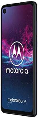 Motorola One Action Dual-SIM XT2013 128GB (Yalnızca GSM, CDMA Yok) Fabrika Kilidi Açılmış 4G / LTE Akıllı Telefon-Uluslararası Sürüm