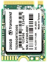 Transcend MTE300S 256GB NVMe PCIe Gen3 x4 M. 2 2230 Dahili Katı Hal Sürücüsü (SSD) 3D TLC NAND (TS256GMTE300S)
