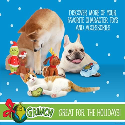 Dr. Seuss Evcil Hayvanlar için Nasıl Grinch Çaldı Noel 4 Grinch, Kim Karma, Yaramaz ve Güzel Catnip Kedi peluş oyuncaklar 3 ADET Set