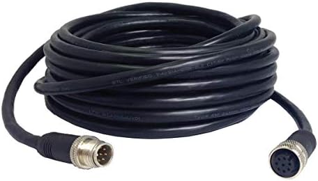 Humminbird 760025-1 30 Ayak Ethernet uzatma kablosu, Siyah
