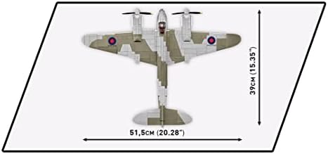 COBI Tarihi Koleksiyonu İkinci Dünya Savaşı De Havilland DH.98 Sivrisinek Uçağı