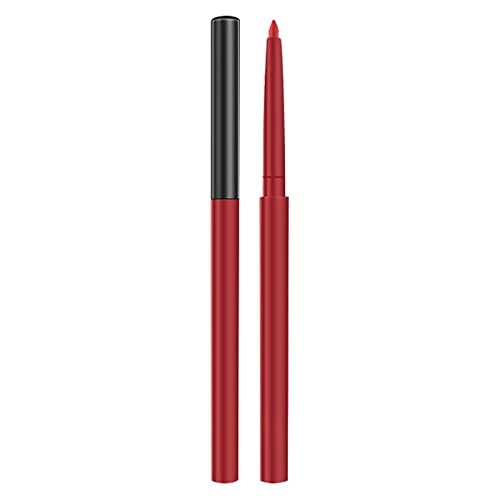 Xıahıum Makyaj Kalemtıraş Çift 18 Renk Su Geçirmez Ruj Dudak Kalemi Uzun Ömürlü Lipliner Kalem Kalem Renk Sansasyonel Şekillendirme