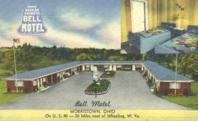 Morristown, Batı Virginia Kartpostalı