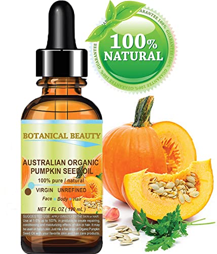 Botanik Güzellik Organik Kabak Çekirdeği Yağı Avustralya. %100 Saf / Doğal / Seyreltilmemiş /Rafine Edilmemiş Soğuk Preslenmiş Taşıyıcı