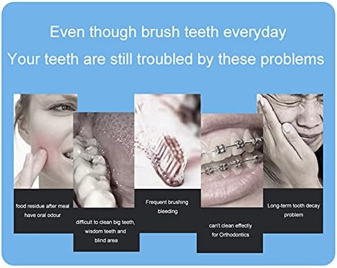 Taşınabilir Oral Irrigator, Dental Oral İrigatör Dişler arasındaki Oral Ölü Boşluğu Çıkarın Çoğu insan için Diş Temizliği için Üç Modlu