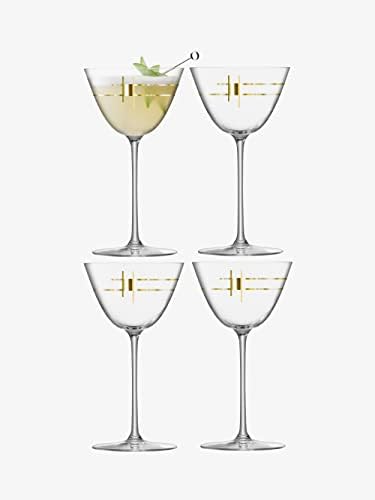 LSA Uluslararası Yüzyıl Kokteyli ve Martini, 6,59 fl oz, Altın