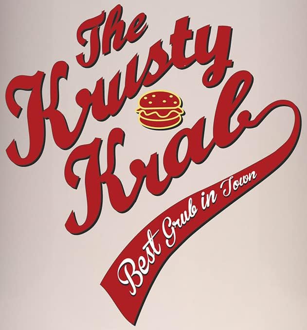 Sünger Bob Krusty Krab Logo Seramik Ofis Kahve Kupa 11 Oz. İçecek Kupası