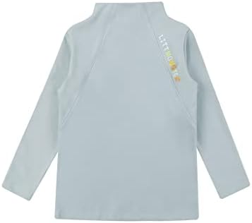 TTAO Çocuk termal iç çamaşır Tops Uzun Kollu T Shirt Sonbahar Kış Sıcak Tee Üst Fanilalar
