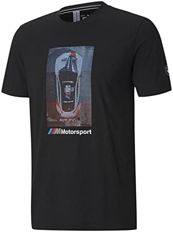 PUMA Erkek BMW M Motor Sporları Grafik Tişört