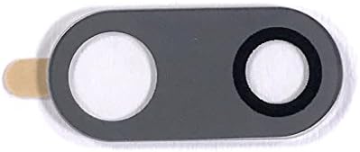 Bonafide Donanım Yedek Parça Arka Arka Kamera Cam Lens Tüm Modellere uyar LG V30 (Gümüş)
