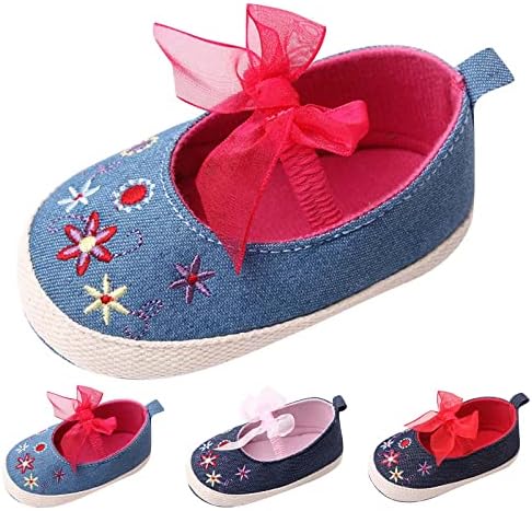 Yaz Çocuk Bebek yürüyüş ayakkabısı Kızlar spor ayakkabı Düz Tabanlı Kaymaz Hafif Kayma küçük kız Elbise Ayakkabı