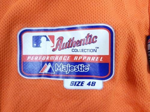 2013-19 Houston Astros 52 Oyun Kullanılmış Turuncu Forma Tabela Kaldırıldı 48 DP25519 - Oyun Kullanılmış MLB Formaları