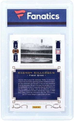 Harmon Killebrew Minnesota Twins İmzalı 2012 Panini Onur Listesi Kesim İmzası 811/19 Ticaret Kartı-MLB İmzalı Beyzbol Kartları