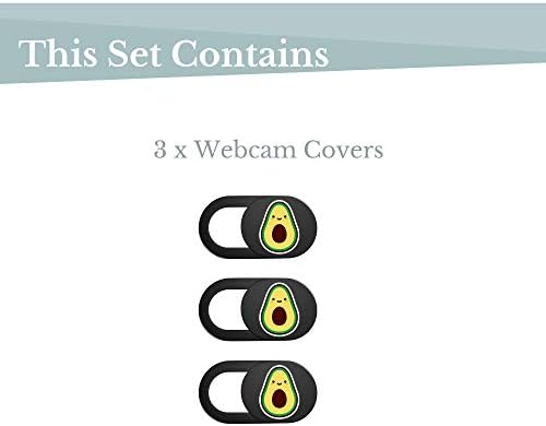Webcam Kapağı Slayt - 3 Paket| Ultra İnce Dizüstü Bilgisayar kamera kılıfı | Gizliliğinizi Koruyun | Dizüstü Bilgisayar, Masaüstü,