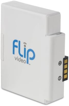 3. Nesil Flip UltraHD Video Kameralar için Flip Video Pil Takımı