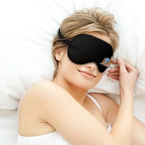 Uyku Corgi uyku Göz Maskesi yumuşak göz kapakları engelleme ışıkları körü körüne ayarlanabilir kayış ile seyahat şekerleme